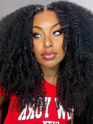 Affordable Capless Kinky Curly Afro Wig for African American Women - Chic & Cost-Effective Style