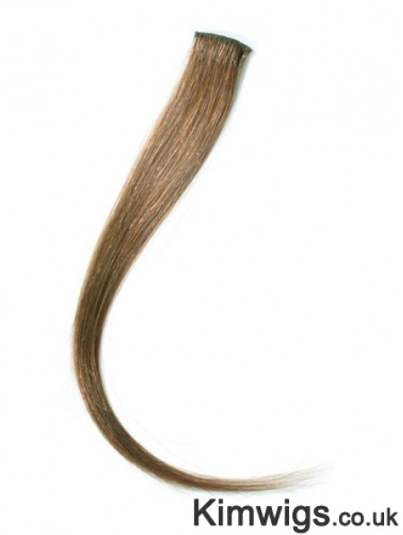 Natural Blonde Straight Remy Human Hair Clip In Hair Extensions