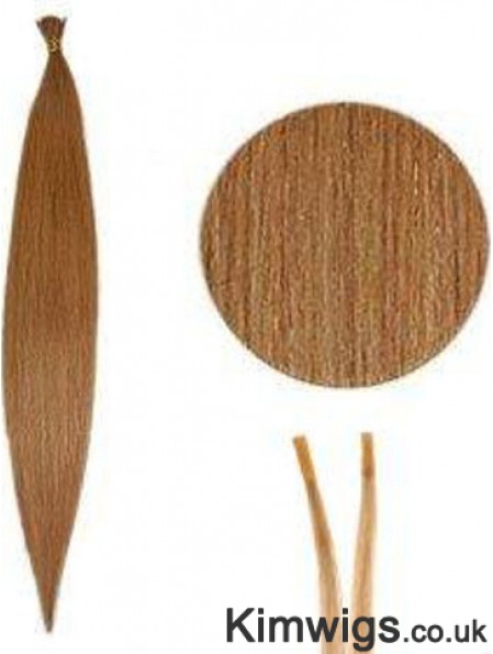 Auburn Straight Stick/I Tip Hair Extensions