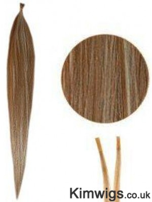 Brown Straight Stick/I Tip Hair Extensions