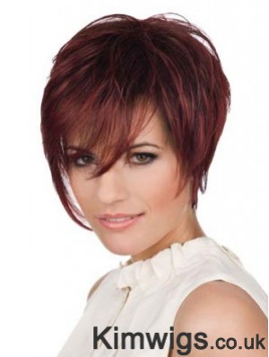 Human Lace Front Wigs UK Boycuts Lace Front Short Length