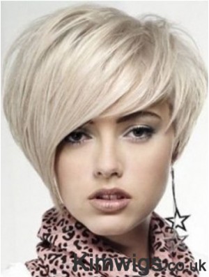 Human Hair Lace Front Wigs UK Short Length Boycuts