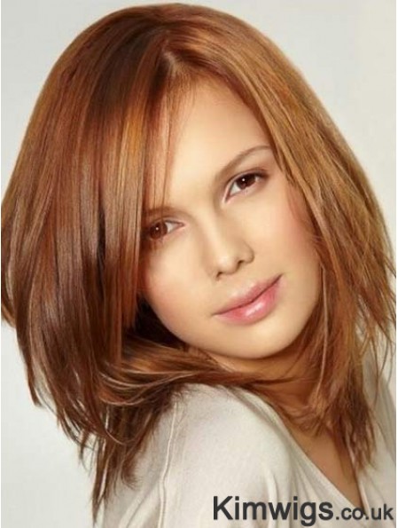 Women Wigs Auburn Human Hair Lace Wigs UK Cheap