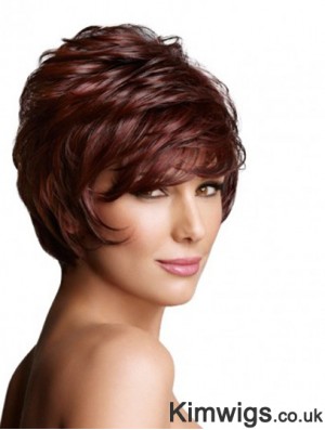 Monofilament Wavy Layered Short 7 inch Exquisite Wigs