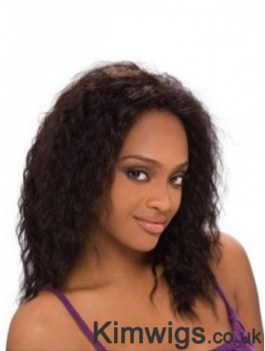 African American Hair Loss With Lace Front Remy Human Auburn Color