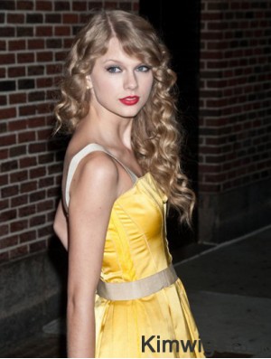 Taylor Swift Wigs 100% Hand Tied Remy Human Blonde Color