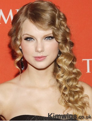 Lace Front Without Bangs Wavy Long Blonde Cheapest Taylor Swift Wigs