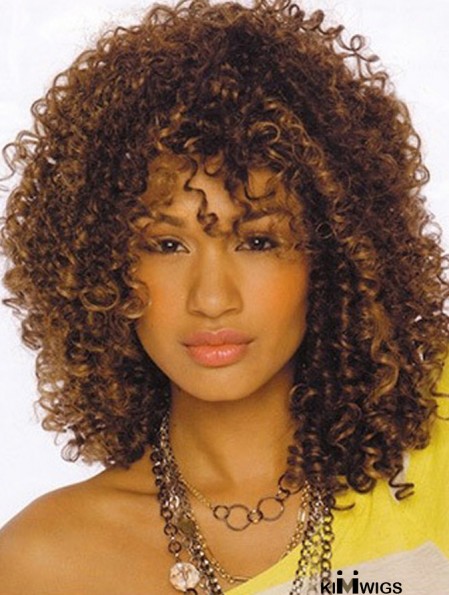 Curly Wigs African American Wigs For Women Shoulder Length