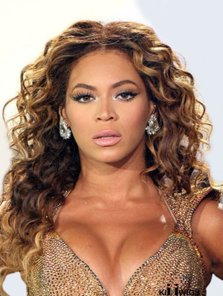 Curly Lace Wig Beyonce Style Long Wig UK