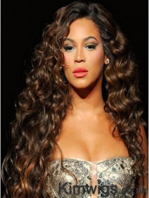 Brazilian Capless Curly Long Auburn Beyonce Curli Remi Hair