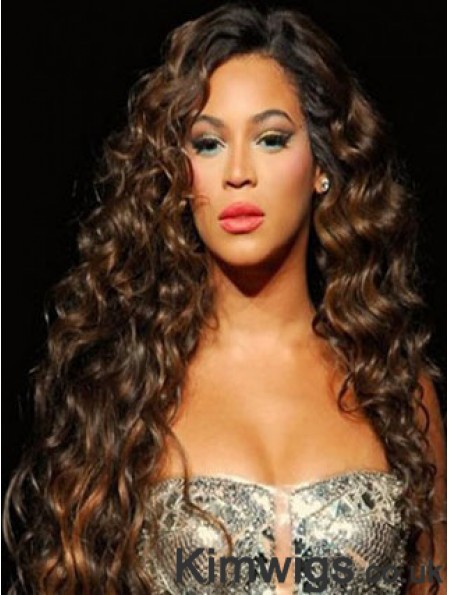 Brazilian Capless Curly Long Auburn Beyonce Curli Remi Hair