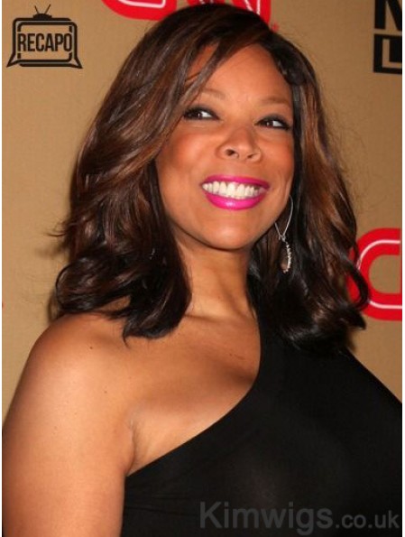 Without Bangs Wavy Auburn 14 inch Cheapest Wendy Williams Wigs