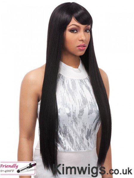 30 inch Black Lace Front Wigs For Black Women