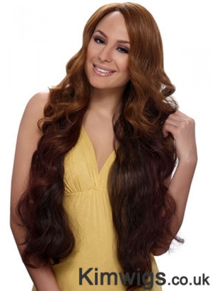 Buy African American Wigs Online With Synthetic Auburn Color Wavy Style