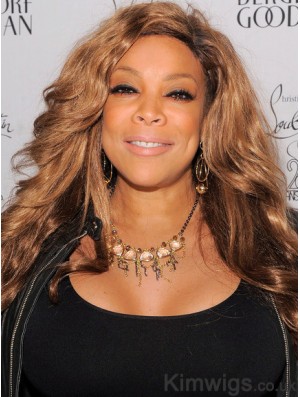 Wendy Williams Wig Remy Human Lace Front Wavy Style Layered Cut