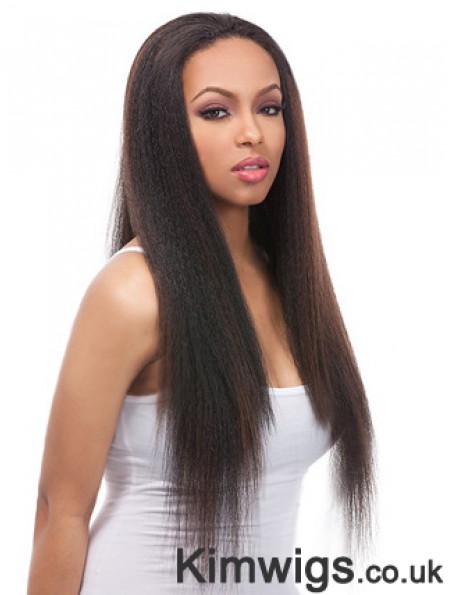 24 inch Black Lace Front Wigs For Black Women