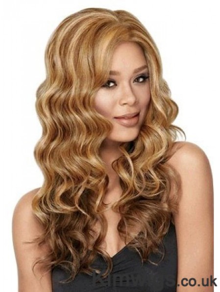 Best Long Wavy 26 inch Synthetic Glueless Lace Front Wigs