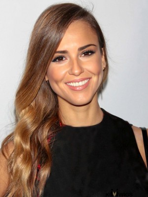 Wavy Lace Front Layered Long Auburn Top Jessica Alba Wigs