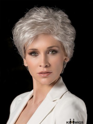 Short Straight Blonde 6 inch Glueless Lace Wigs
