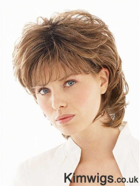 Wavy Brown Good Short Classic Wigs