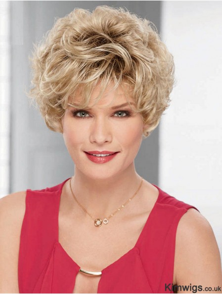 Synthetic Wigs Cheap With Capless Curly Style Layered Cut