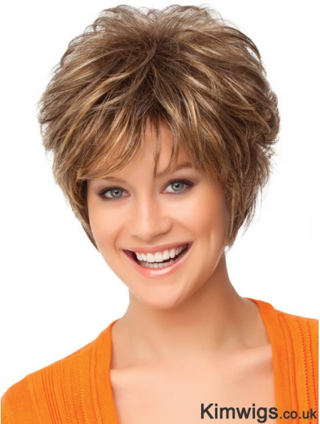 Cheap Synthetic Wig UK Curly Hair Short Wig For Women