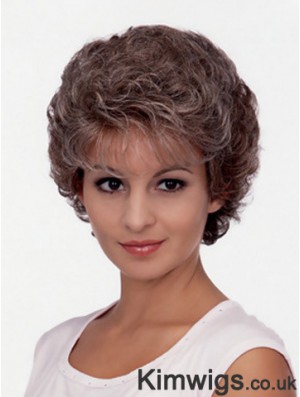 Cheap Beautiful Synthetic Hair Short Length Classic Cut Curly Style
