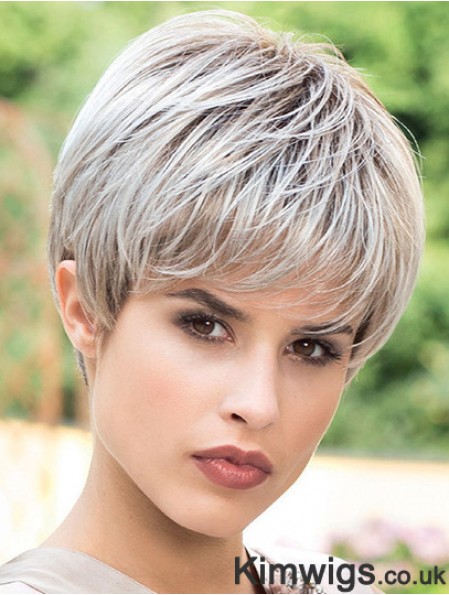 Fashion 6 inch Straight Boycuts Short Wigs