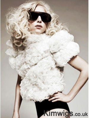 18 inch Amazing Long Curly Layered Lady Gaga Wigs