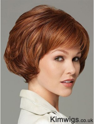 Wavy Auburn New Short Classic Wigs