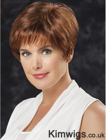 Straight With Bangs 6 inch Fabulous Short Wigs