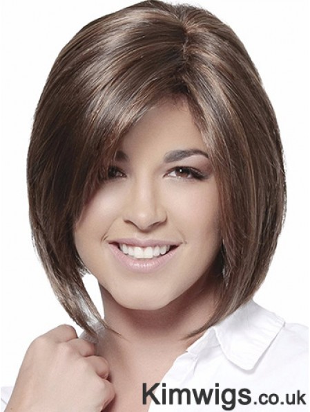 Bobs Brown Straight Chin Length 10 inch High Quality Medium Wigs