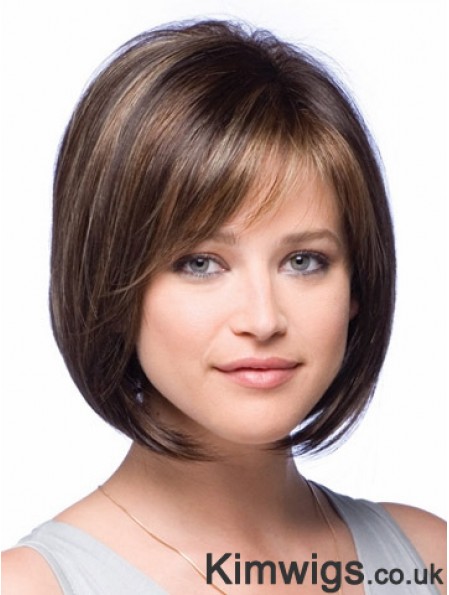 Bob Wig Chin Length Wig Cheap Straight Hair Modern