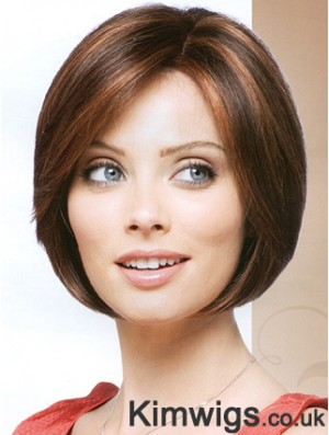 Chin Length Bob Wig UK Capless Wig For Women Amore Wig