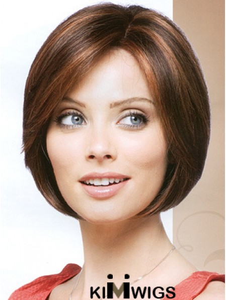 Chin Length Bob Wig UK Capless Wig For Women Amore Wig