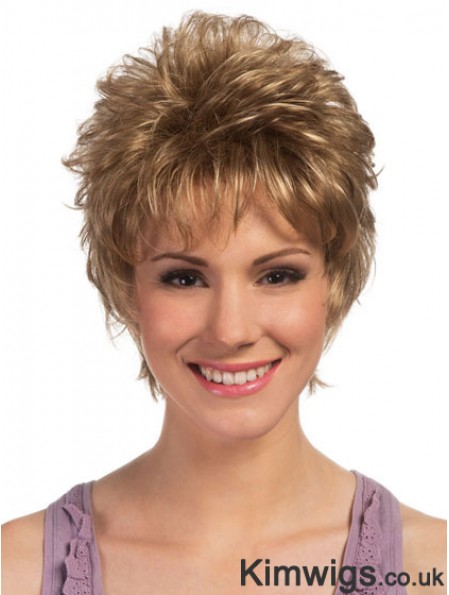 Blonde Wig Cropped Short Wig UK Online