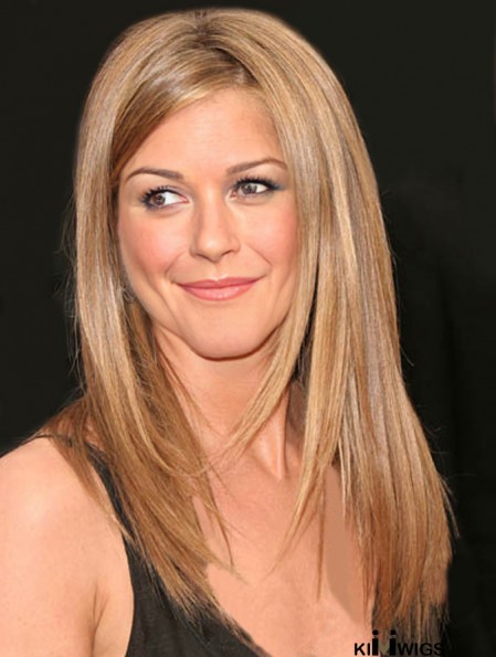 Capless Long Remy Human Straight Layered Buy Jennifer Aniston Wig