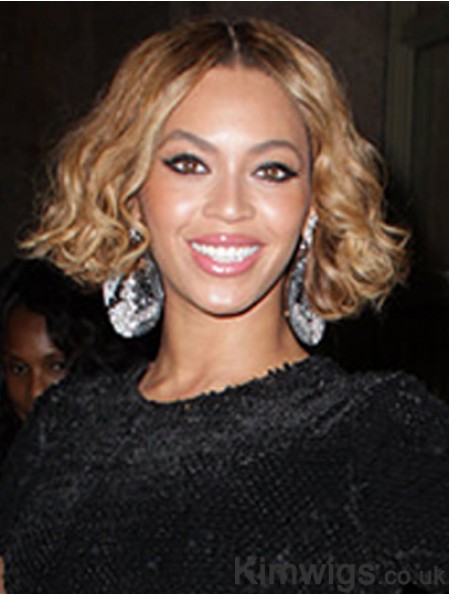 Chin Length Curly Without Bangs Capless 10 inch Exquisite Beyonce Wigs