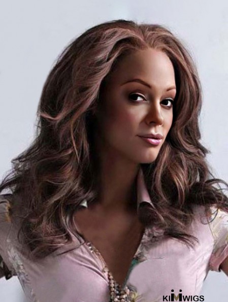 Auburn Wavy Layered Lace Front 16 inch Best Tyra Banks Wigs