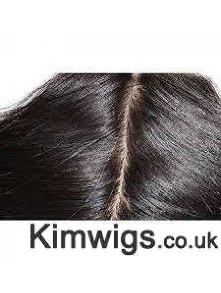 Exquisite Black Long Wavy Lace Closures